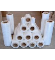 Stretch Film Roll – High-Quality 300G Core Clear Pallet Wrap | Multiple Thickness (12, 15, 18, 23, 30 Micron), Various Weights (1 Kg to 3 Kg) | 6 Rolls/Carton